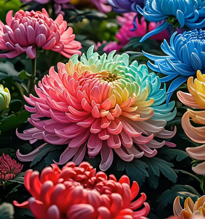 🌸Colorful Peony Chrysanthemum Seeds