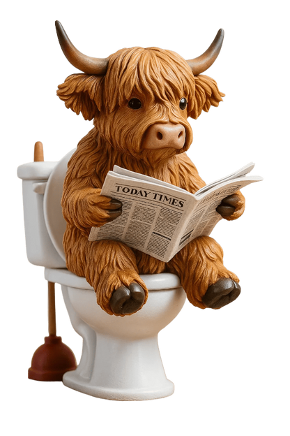 🐮Адвент календар с Хайлендър 2025🎄✨ - Ръчно изработена 3D кукла с Хайлендър (24 части)