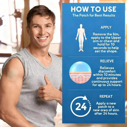 ✅Одобрена от FDA двойна лепенка Nano за облекчаване на COPD (✅ Кашлица, хрипове, задух, храчки, запушен нос, бронхит, алергични симптоми, дискомфорт в белите дробове🫁)