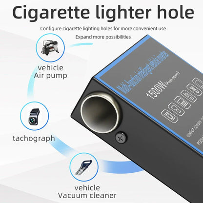 Автомобилен инвертор 12V/24V универсален към 220V