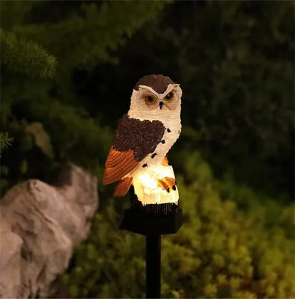 🦉🌕HOT SALE -Led Solar Power Outdoor Garden Waterproof Owl Stake