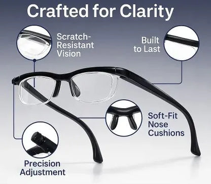 【РЕГУЛИРУЕМИ ФОКУСНИ ОЧИЛА】Вижте всеки момент ясно