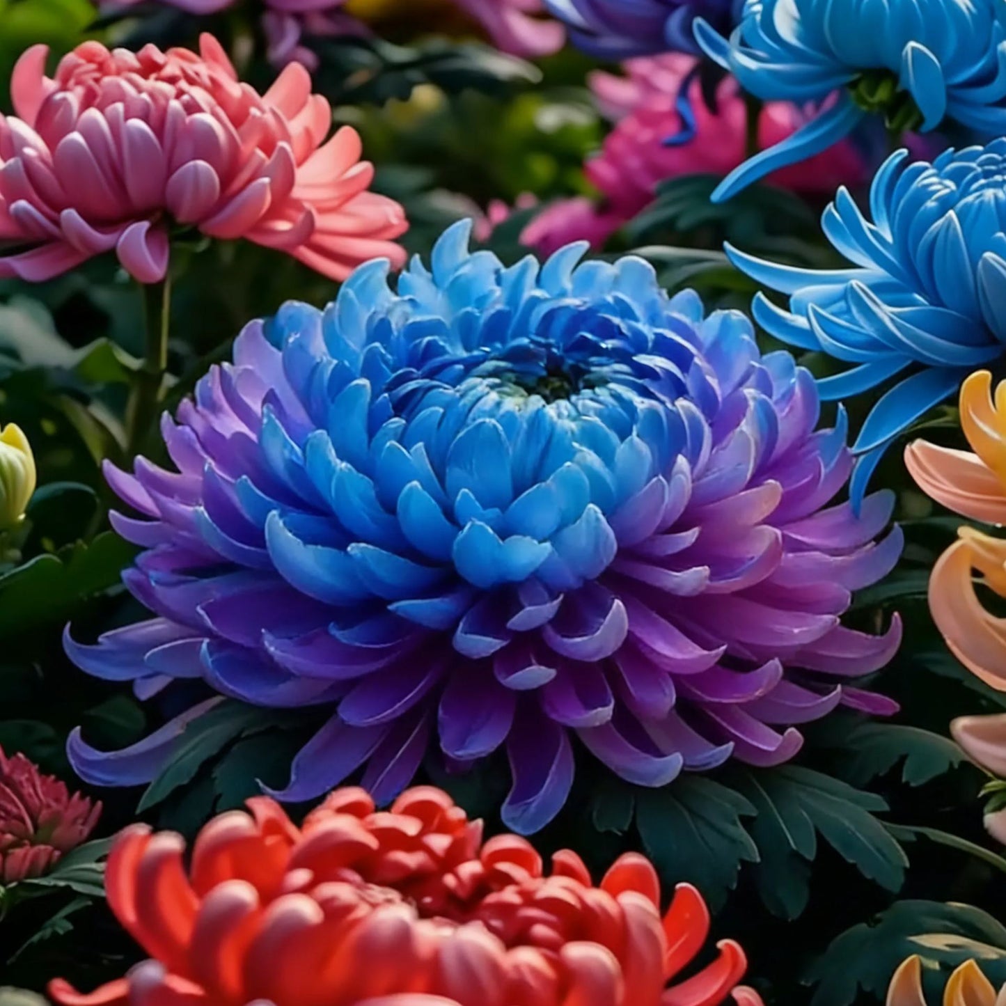 🌸Colorful Peony Chrysanthemum Seeds