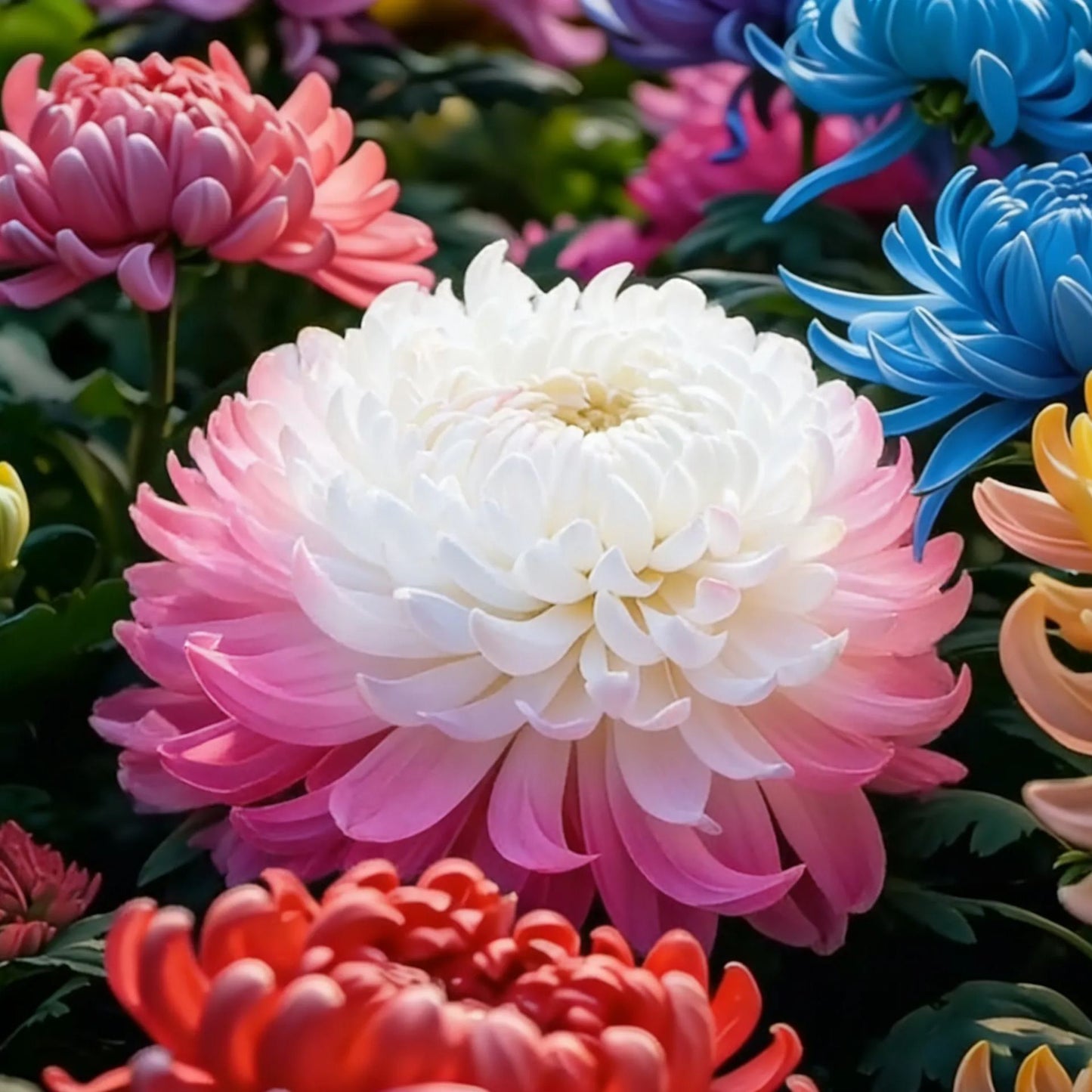 🌸Colorful Peony Chrysanthemum Seeds