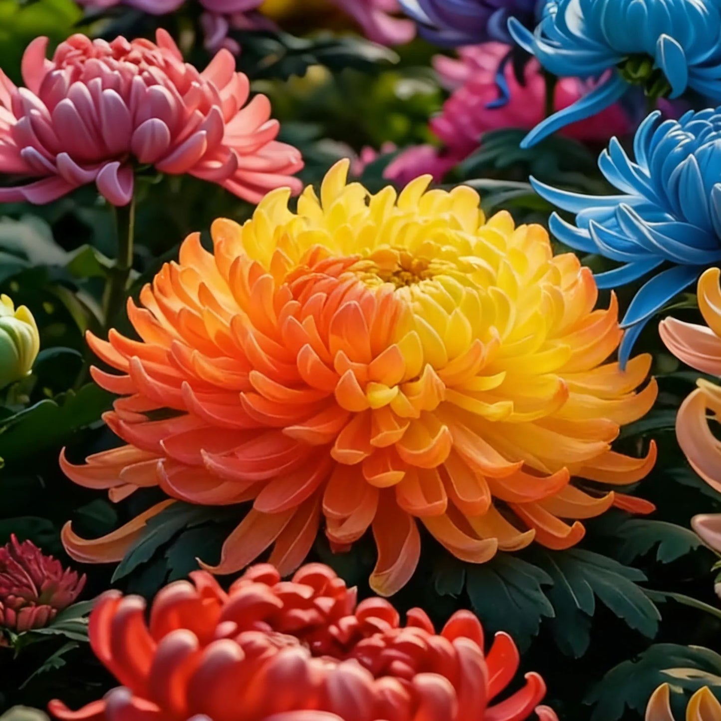 🌸Colorful Peony Chrysanthemum Seeds