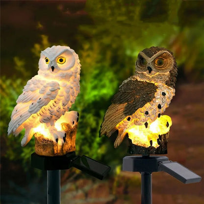 🦉🌕HOT SALE -Led Solar Power Outdoor Garden Waterproof Owl Stake