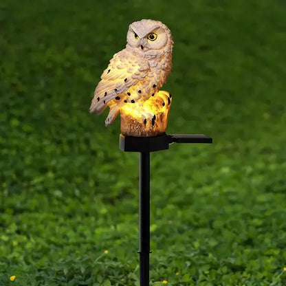 🦉🌕HOT SALE -Led Solar Power Outdoor Garden Waterproof Owl Stake