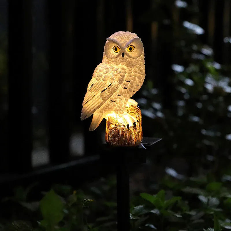 🦉🌕HOT SALE -Led Solar Power Outdoor Garden Waterproof Owl Stake